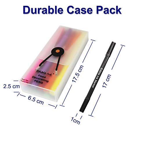 Food Coloring Pens, 11Pcs Double Sided Food Grade And Edible Mar