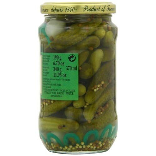 Edmond Fallot - Cornichons Extra-Fins - Extra Fine Gherkins - 340G