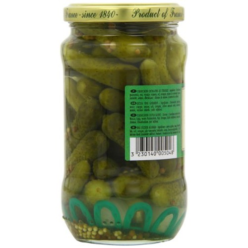 Edmond Fallot - Cornichons Extra-Fins - Extra Fine Gherkins - 340G