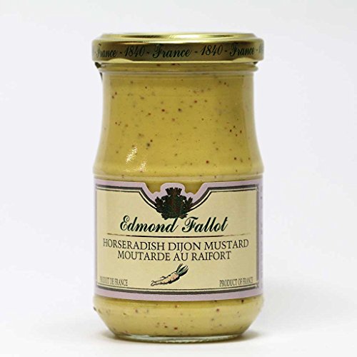 Edmond Fallot Horseradish Dijon Mustard 7.4 Ounce