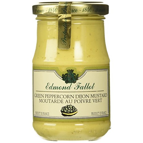 Edmond Fallot Green Peppercorn Dijon Mustard