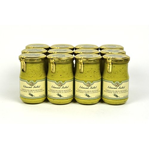 Edmond Fallot Tarragon Dijon Mustard 7.4Oz Case Of 12 Units - Wh