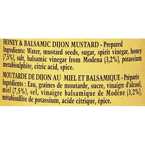 Honey And Balsamic Dijon Mustard By Edmond Fallot 7.4 Ounce