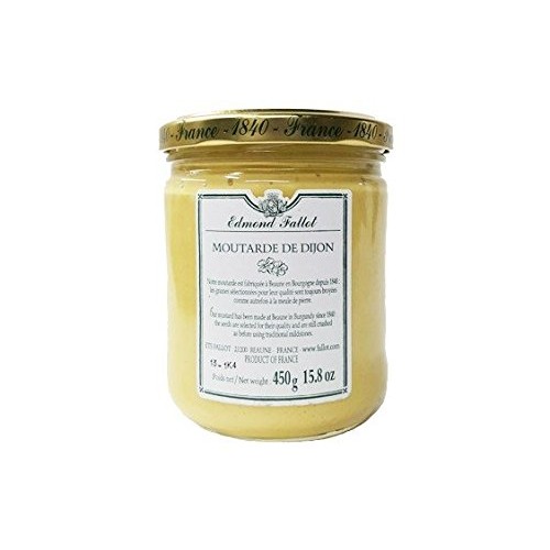 Edmond Fallot Dijon Mustard 15.8Oz Jar Inside Tin Pail Edmond Fallot Dijon Mustard 15.8Oz Jar Inside Tin Pail