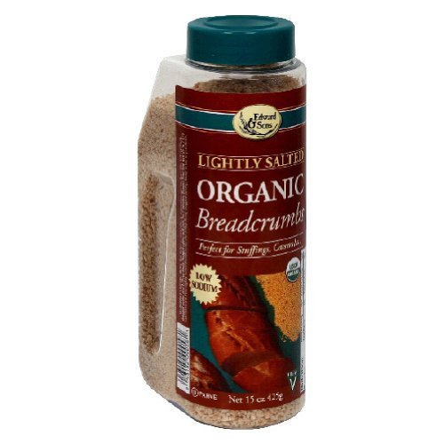 Edward &Amp; Sons Organic Light Salt Breadcrumbs 6X15 Oz By Edward