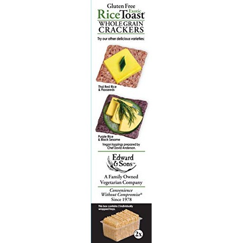 Edward &Amp; Sons Exotic Rice Toast, Jasmine Rice &Amp; Spring Onion, 2.