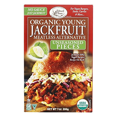 Edward &Amp; Sons, Jackfruit Young Unseasoned Pieces Organic, 7 Ounce