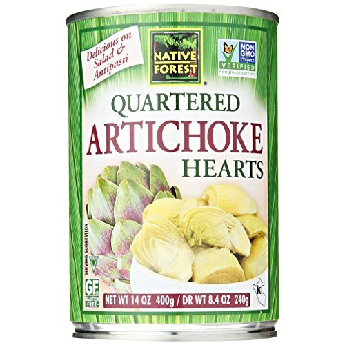 Native Forest Artichoke Hearts, Quartered, 14 Ounces