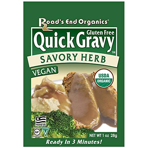 Roads End Organics Gluten Free Savory Herb Gravy, Mix, Organic,