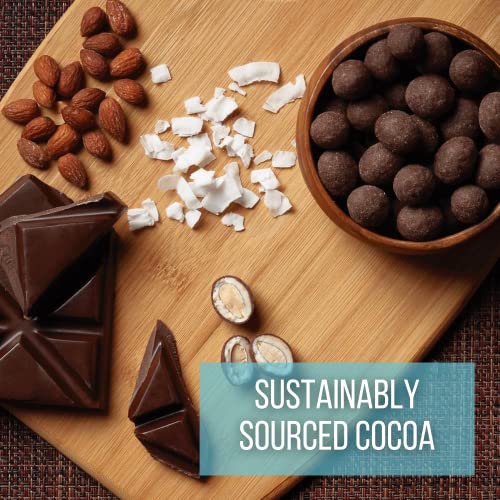 32Oz Edward Marc Chocolatier Coconut Almonds With Dark Chocolate