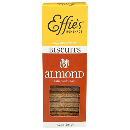 EFFIES HOMEMADE Lightly Sweet Almond Biscuits, 7.2 OZ