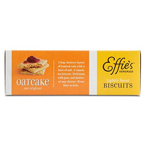 Effies Oatcakes, All-Natural Homemade Lightly Sweetened Gourmet
