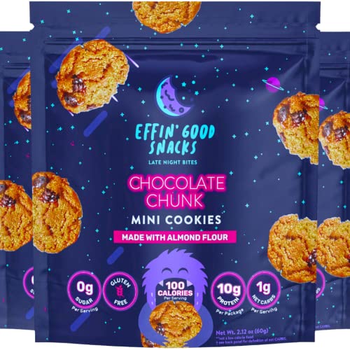 Effin Good Chocolate Chip Keto Cookies | Sugar Free Cookies | Ke...