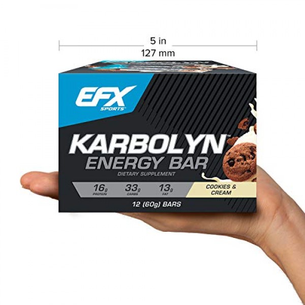 EFX Sports Karbolyn Energy Bar | Perfect Pre Or Post Workout Mea...