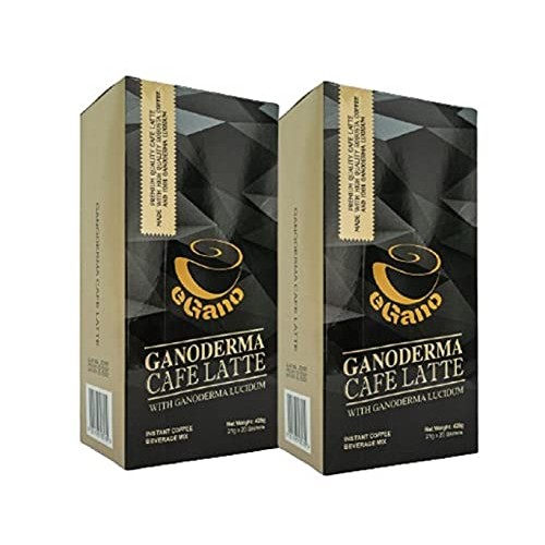 2 Boxes eGano Premium Ganoderma Cafe Latte Instant Coffee With G...