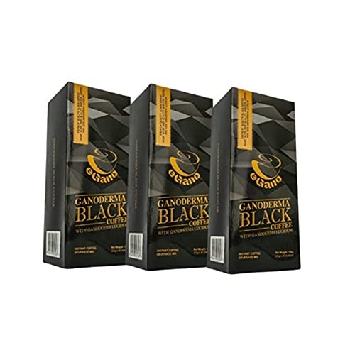 3 Boxes Premium eGano Ganoderma Black Coffee Instant Coffee With...
