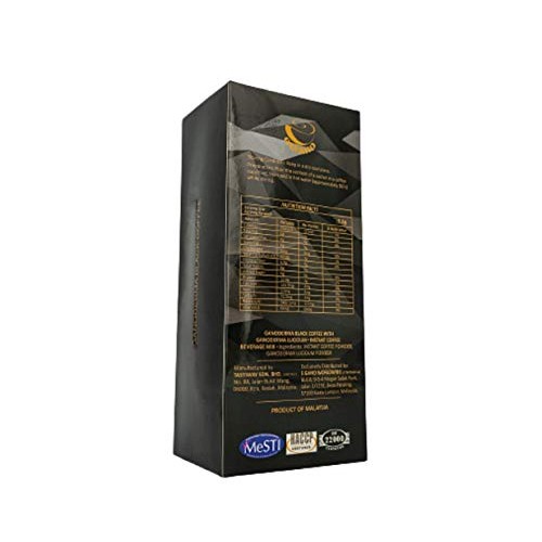 4 Boxes eGano Premium Ganoderma Black Coffee Instant Coffee With...