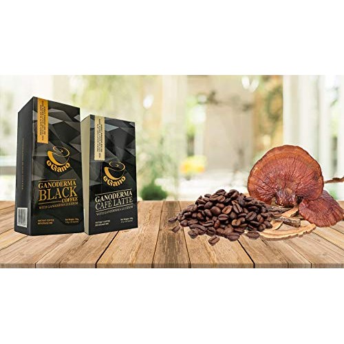 4 Boxes eGano Premium Ganoderma Black Coffee Instant Coffee With...