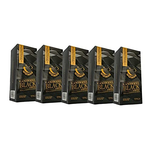 5 Boxes eGano Premium Ganoderma Black Coffee Instant Coffee With...