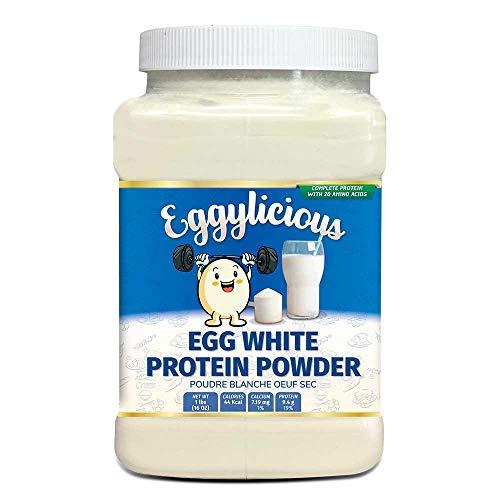 Eggylicious Egg White Albumin Powder, Dried Natural Protein Po