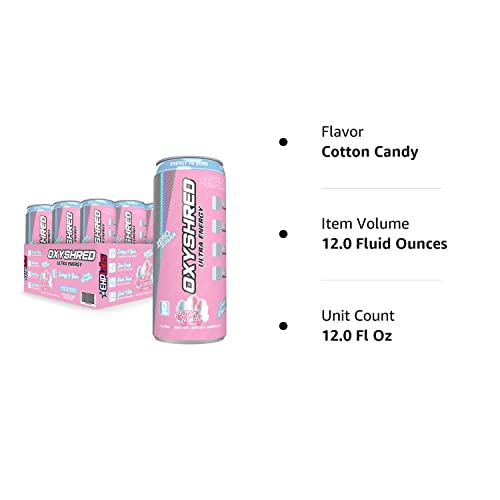 EHPlabs OxyShred Ultra Energy Drink - Performance Carbonated Hea...