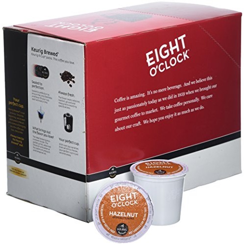 48 Count - Eight Oclock Hazelnut Coffee K Cup For Keurig Brewers