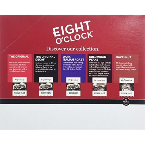 48 Count - Eight Oclock Hazelnut Coffee K Cup For Keurig Brewers