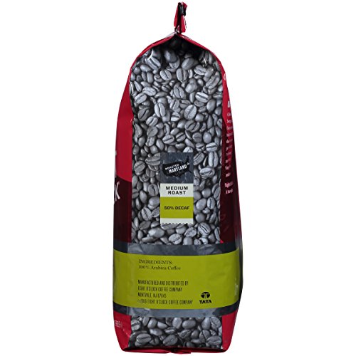 Eight Oclock Whole Bean Coffee, 50% Decaf, 36 Ounce