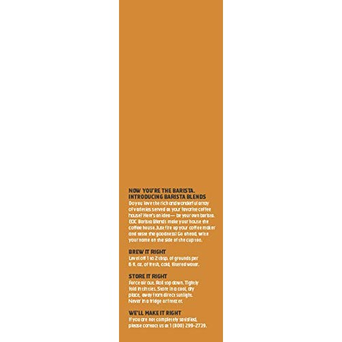 Eight Oclock Coffee Barista Blends Ground Coffee, Black &Amp; Tan,