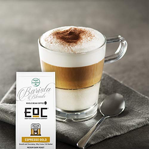 Eight Oclock Coffee Barista Blends Ground Coffee, Espresso Gold