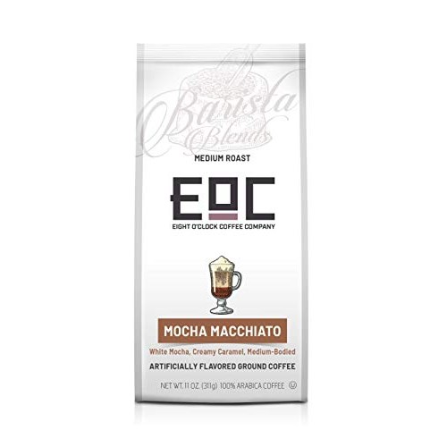 Eight Oclock Coffee Barista Blends Ground Coffee, Mocha Macchia