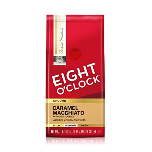 Eight Oclock Ground Coffee, Caramel Macchiato, 11 Ounce