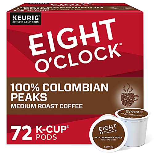 Eight Oclock Coffee Colombian Peaks, Keurig Single Serve K-Cup