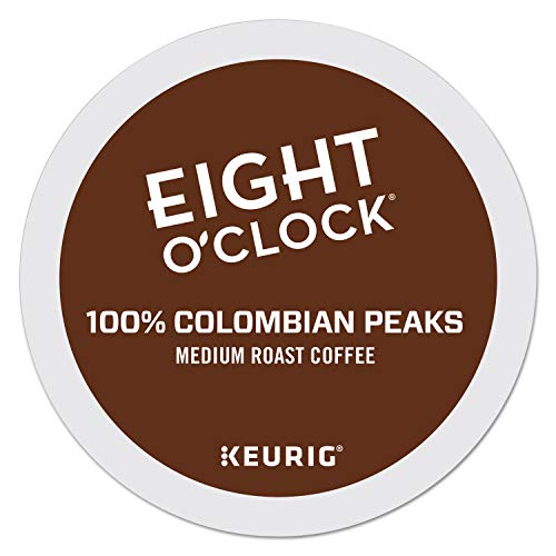Eight Oclock Coffee Colombian Peaks, Single-Serve Keurig K-Cup