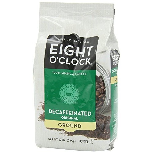 Eight Oclock Coffee, Decaffeinated Ground, 12-Ounce Bag