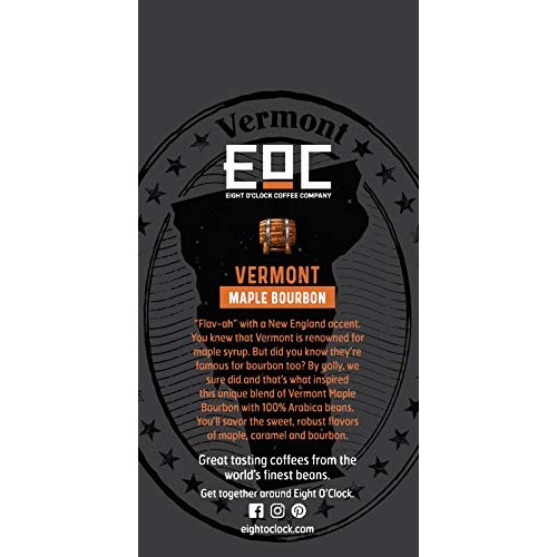 Eight OClock Coffee Flavors of America, Vermont Maple Bourbon, ...