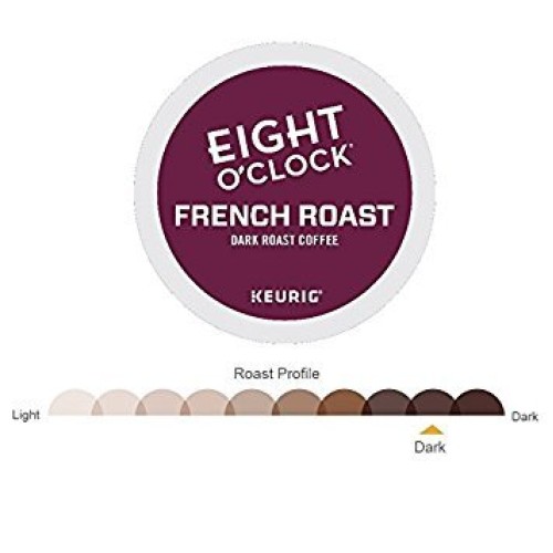 Eight Oclock Coffee French Roast, Single-Serve Keurig K-Cup Pod