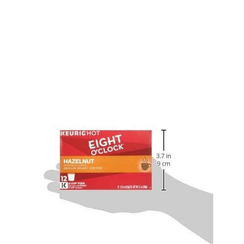 Eight Oclock Coffee Hazelnut, Single-Serve Keurig K-Cup Pods, F