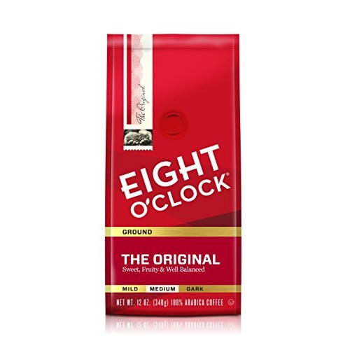 Eight Oclock Coffee, Original Ground, 12-Ounce Bag Pack Of 4