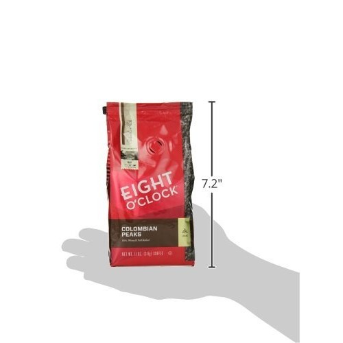 Eight Oclock - Colombian Peaks - Ground Coffee, 11-Ounce Bags