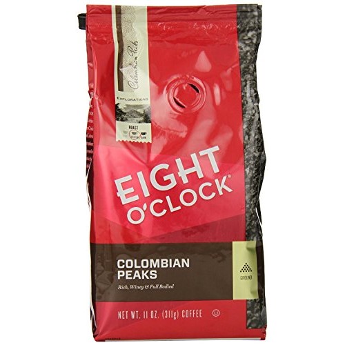 Eight Oclock - Colombian Peaks - Ground Coffee, 11-Ounce Bags