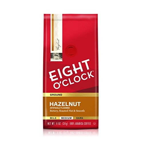 Eight Oclock Ground Coffee, Hazelnut, 11 Ounce Pack Of 6