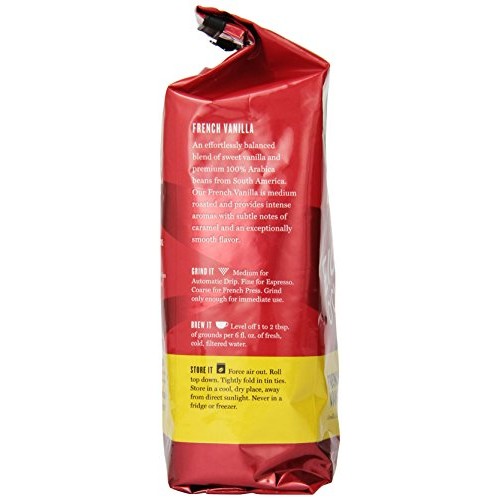 Eight Oclock Whole Bean Coffee, French Vanilla, 11 Ounce Pack