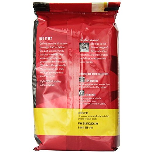 Eight Oclock Whole Bean Coffee, French Vanilla, 11 Ounce Pack