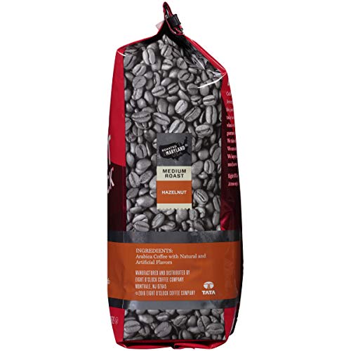 Eight Oclock Whole Bean Coffee, Hazelnut, 22 Ounce