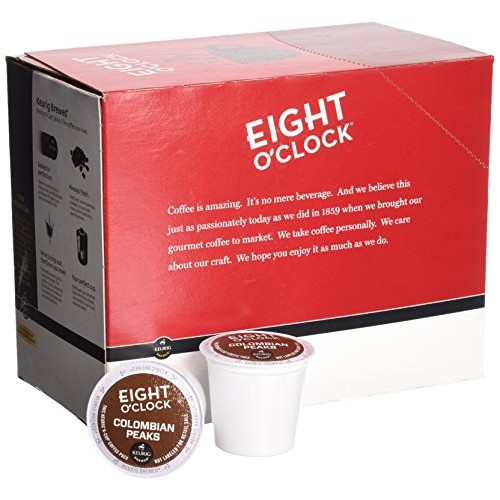 Eight O Clock Coffee, Colombian Peaks, 48 Count