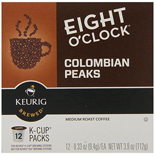 Eight Oclock Colombian K-Cups For Keurig K-Cup Brewers, 72 Count