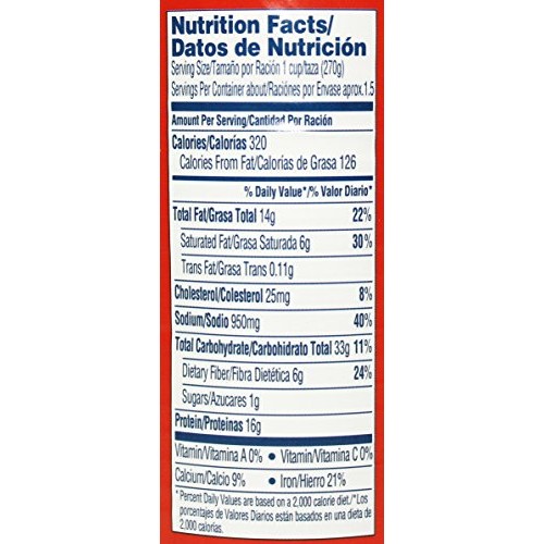 Ready To Eat El Ebro Garbanzos Chick Peas Stew 15 Oz Serves 2