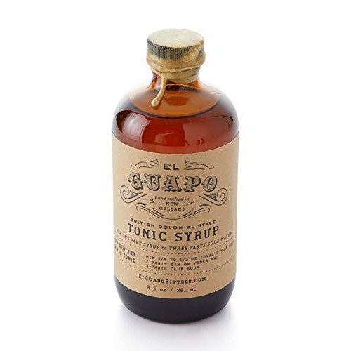El Guapo British Colonial Style Tonic Syrup - 16.5Oz