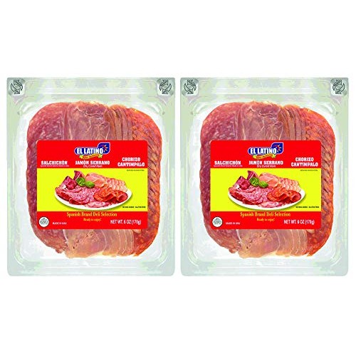 El Latino Spanish Hams Assorted 6Oz Each. Pack Of 4. Total 12Oz